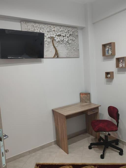 In The Center Of Apartment